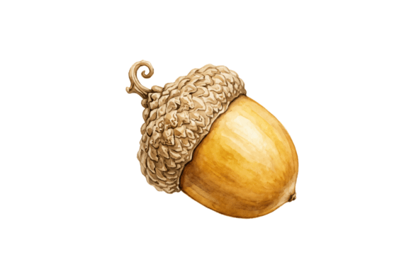 Acorn Png File Graphics for Crafts