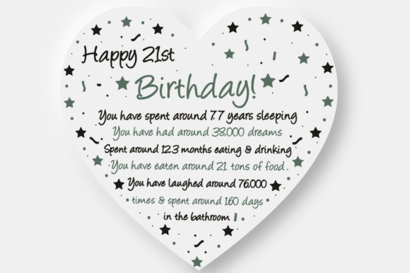 Celebrate 21 Graphics for Crafts