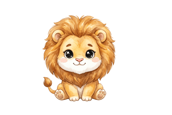 Safari Lion Graphics for Crafts